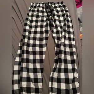 plaid pajama pants